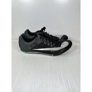 NEW Nike Zoom Rival Sprint Track Shoes Black Silver Mens Size 11.5 DC8753-001